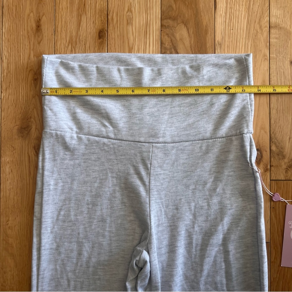 NWT Homebody Club Womens Gray Zip Hooded Sweater Pants Lounge Set‎ Size S - Picture 9 of 15